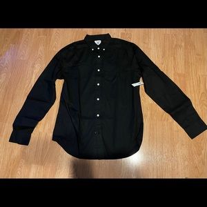 Black Long Sleeve Button Up
